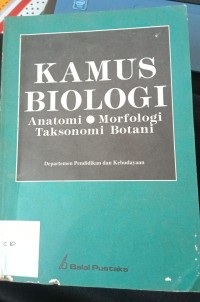 Kamus Biologi 