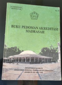 Buku Pedoman Akreditasi Madrasah