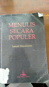 MENULIS SECARA POPULER