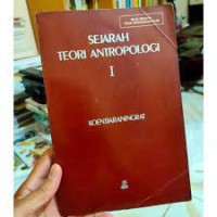 sejarah teori antropologi 1